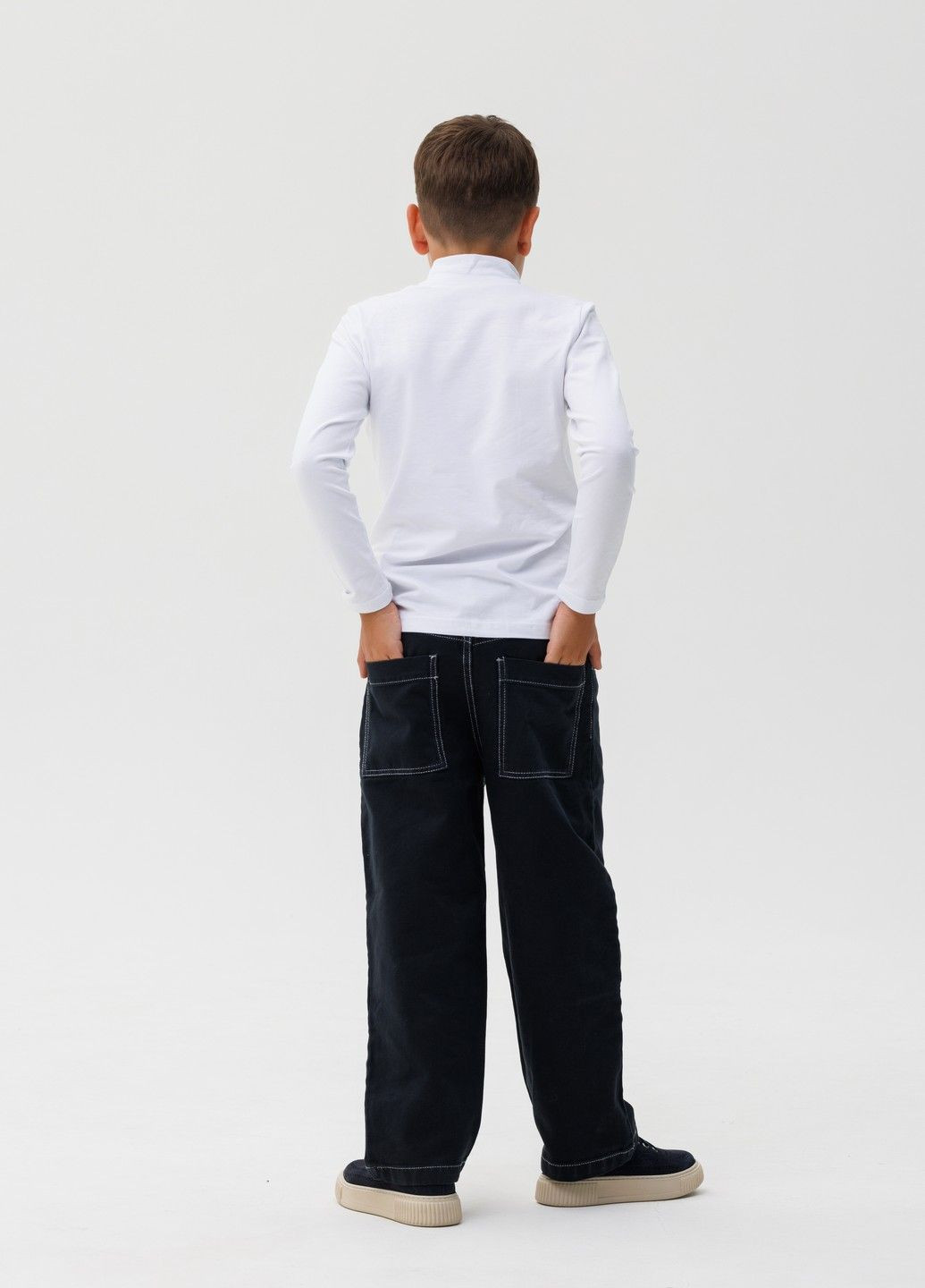 Гольф дитячий 30р. 104см-110см білий (4154033200021) Наталюкс 41-5403 (302311826)