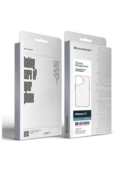 Чохол до мобільного телефона (ARM86251) ArmorStandart Clear MagCase Apple iPhone 17 Transparent (366153675)