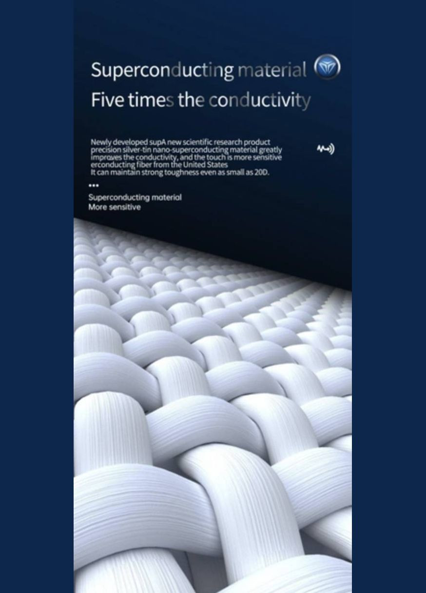 Геймерські кіберспортивні напальчники (шкарпетки) для ігор на телефоні CoD 2 шт Червоний No Brand (341534016)