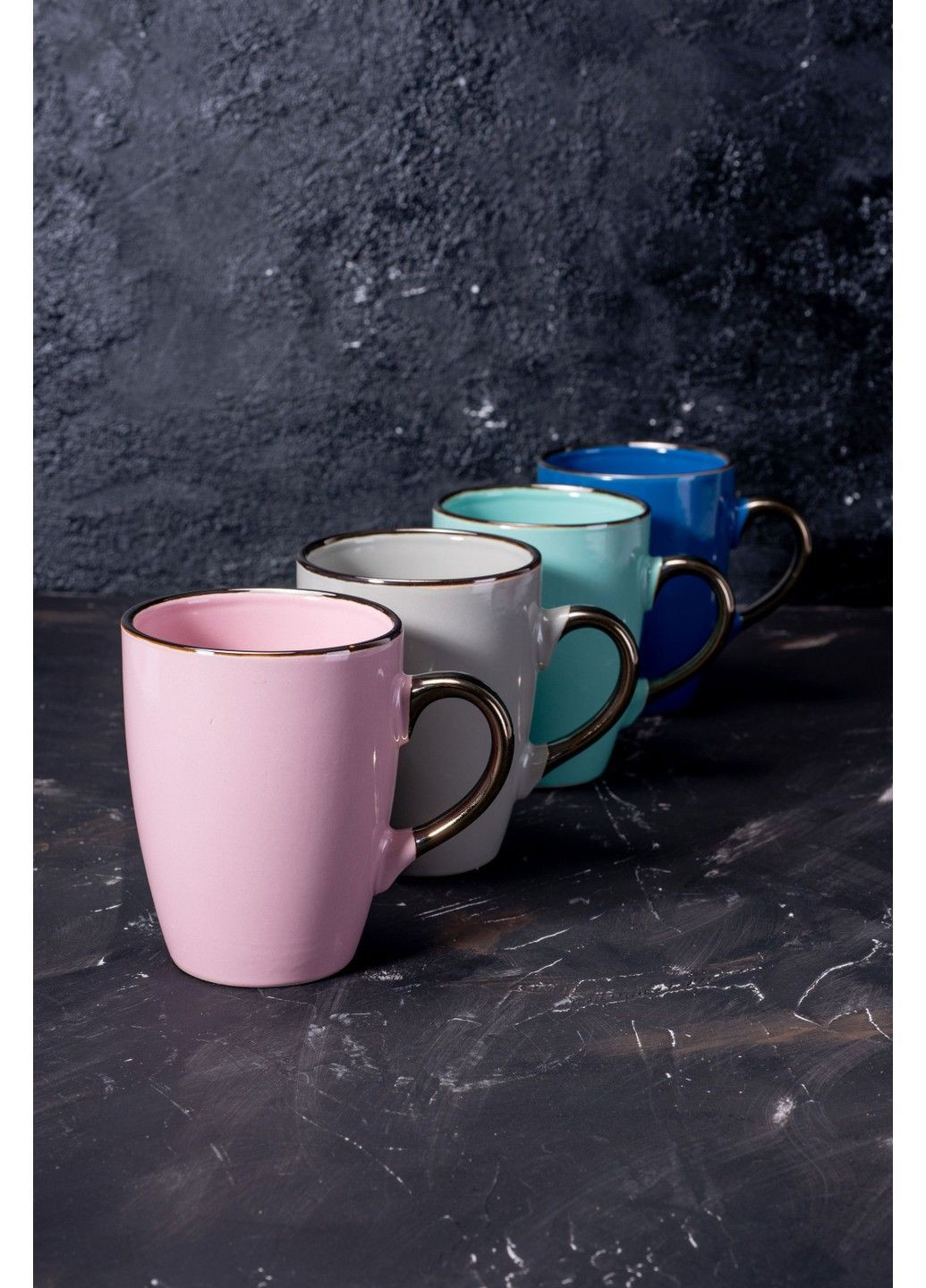 Чашка ROYAL 330 мл /сіра (JH1471-3) Limited Edition (366038129)