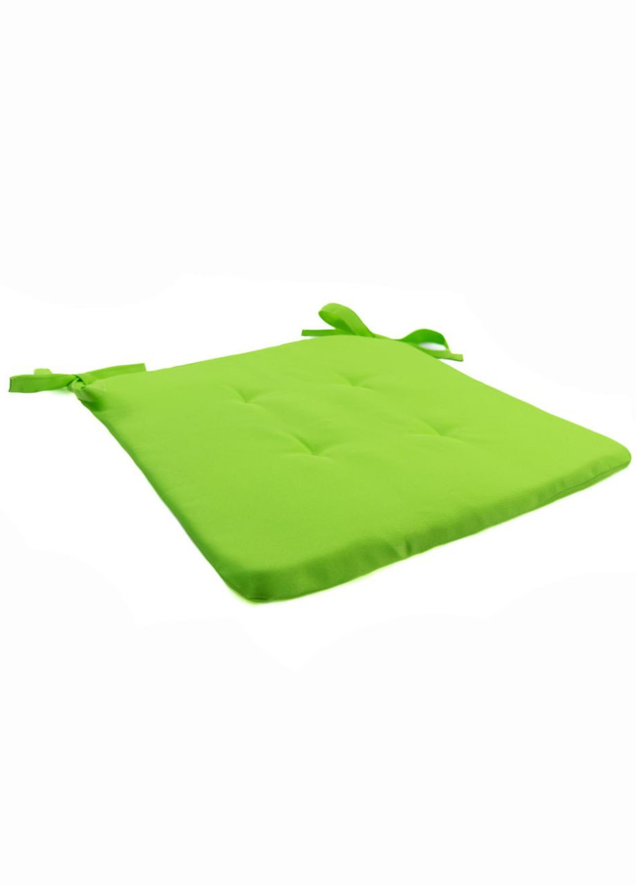 Подушка для стільця 32х38х3 салатовий No Brand (324829056)