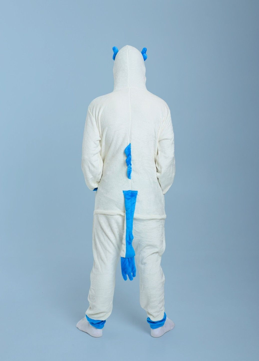 Кигуруми пижама Дракон Ао Бинг мужская белая плюшевая Lalapka (368670408)