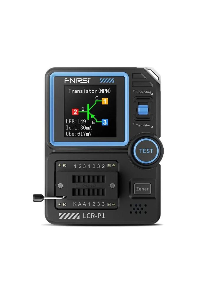 Тестер електронних компонентів LCR-P1 вимірювач LCR ESR Fnirsi (307254421)