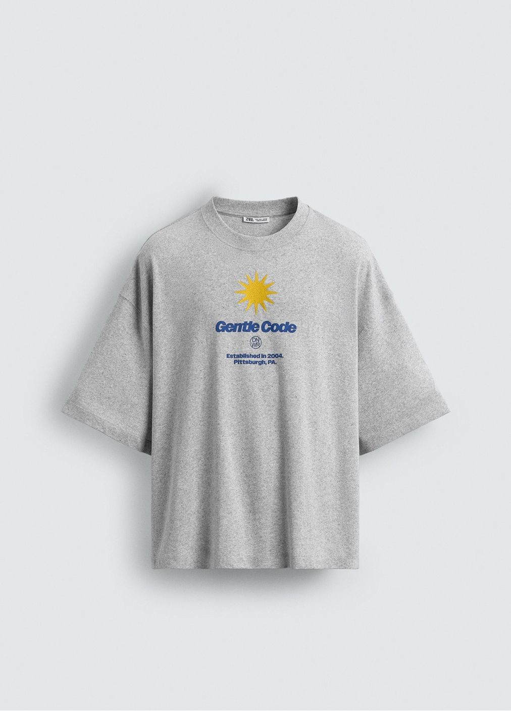 Сіра футболка Zara