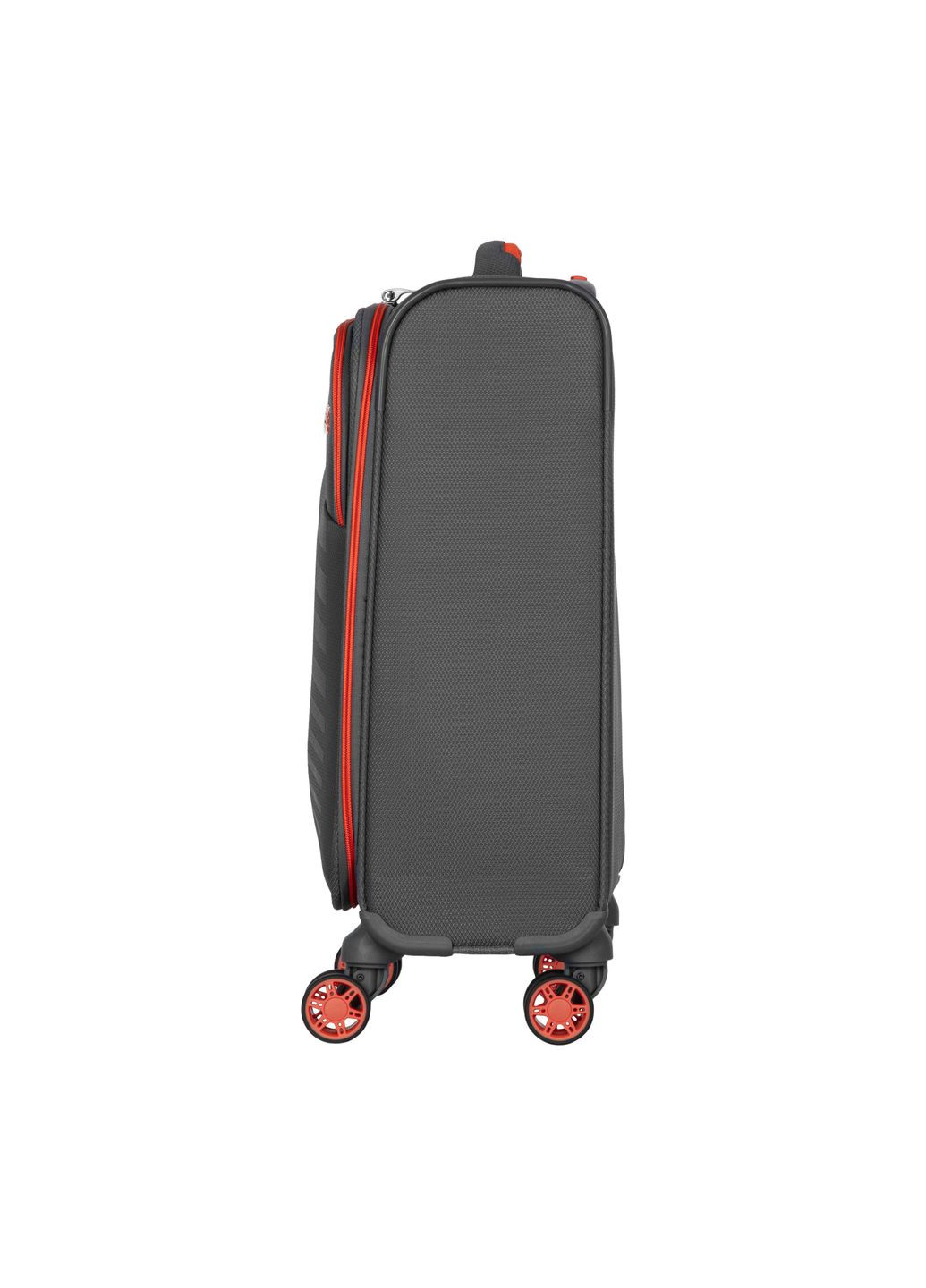 Валіза, Trek, поліестер, мала, 35л, TSA, 4 колеса, сірий 2E (370617135)