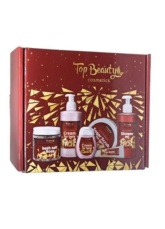 Подарунковий набір доглядової косметики для жінок, 6 продуктів Top Beauty (370219006)