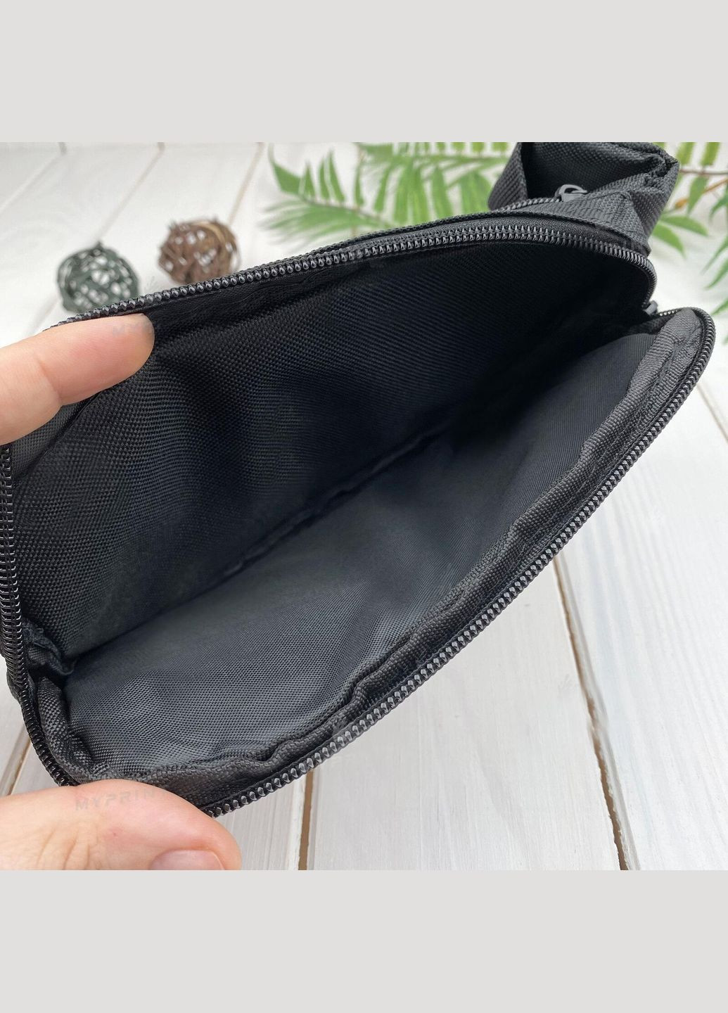 Сумка на пояс (через плече) бананка, Аніме Хантер х Хантер #007 унісекс, 14*22 см, чорний No Brand (316119769)