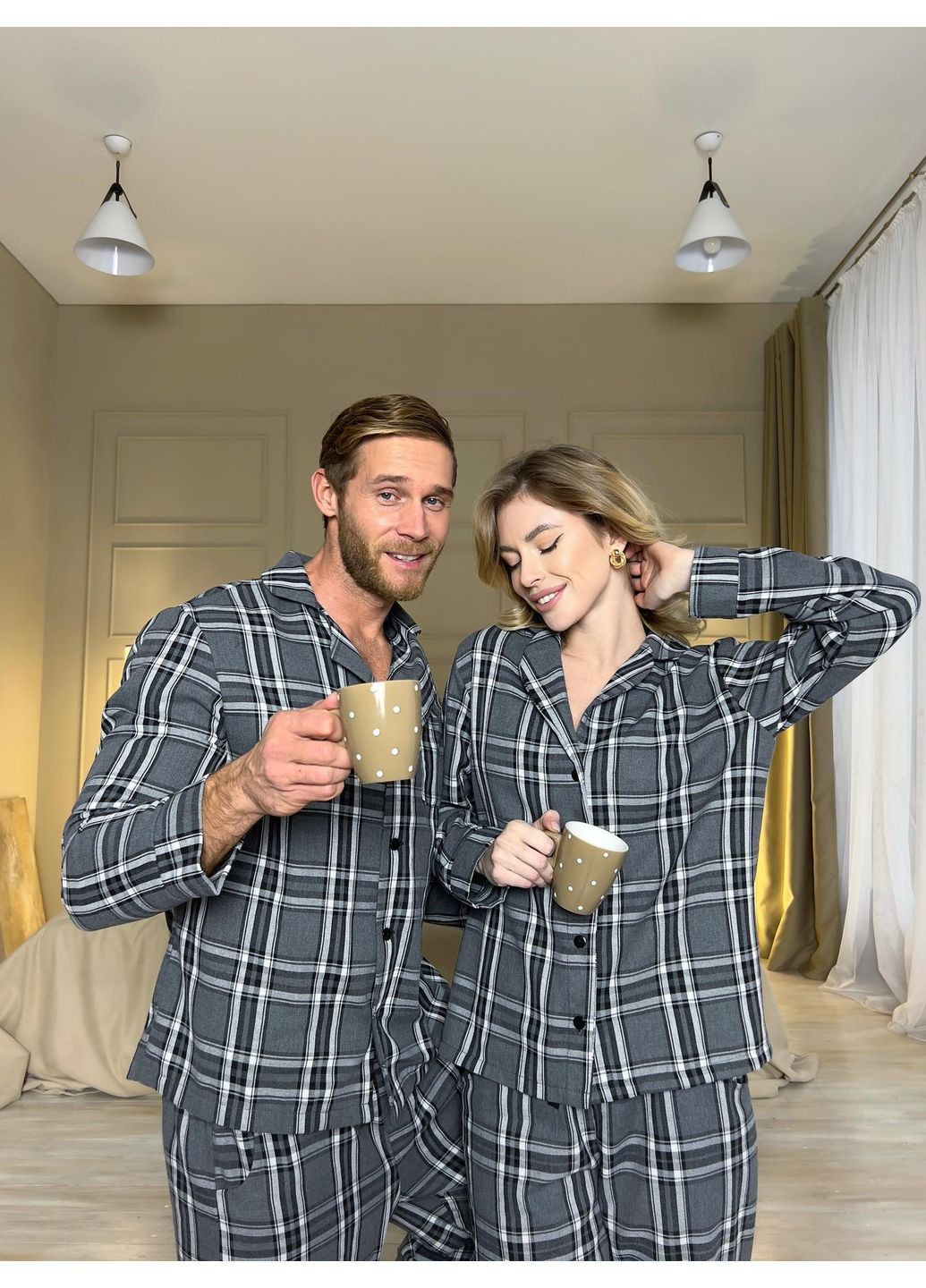 Стильний домашній костюм піжама Vakko (368542899)