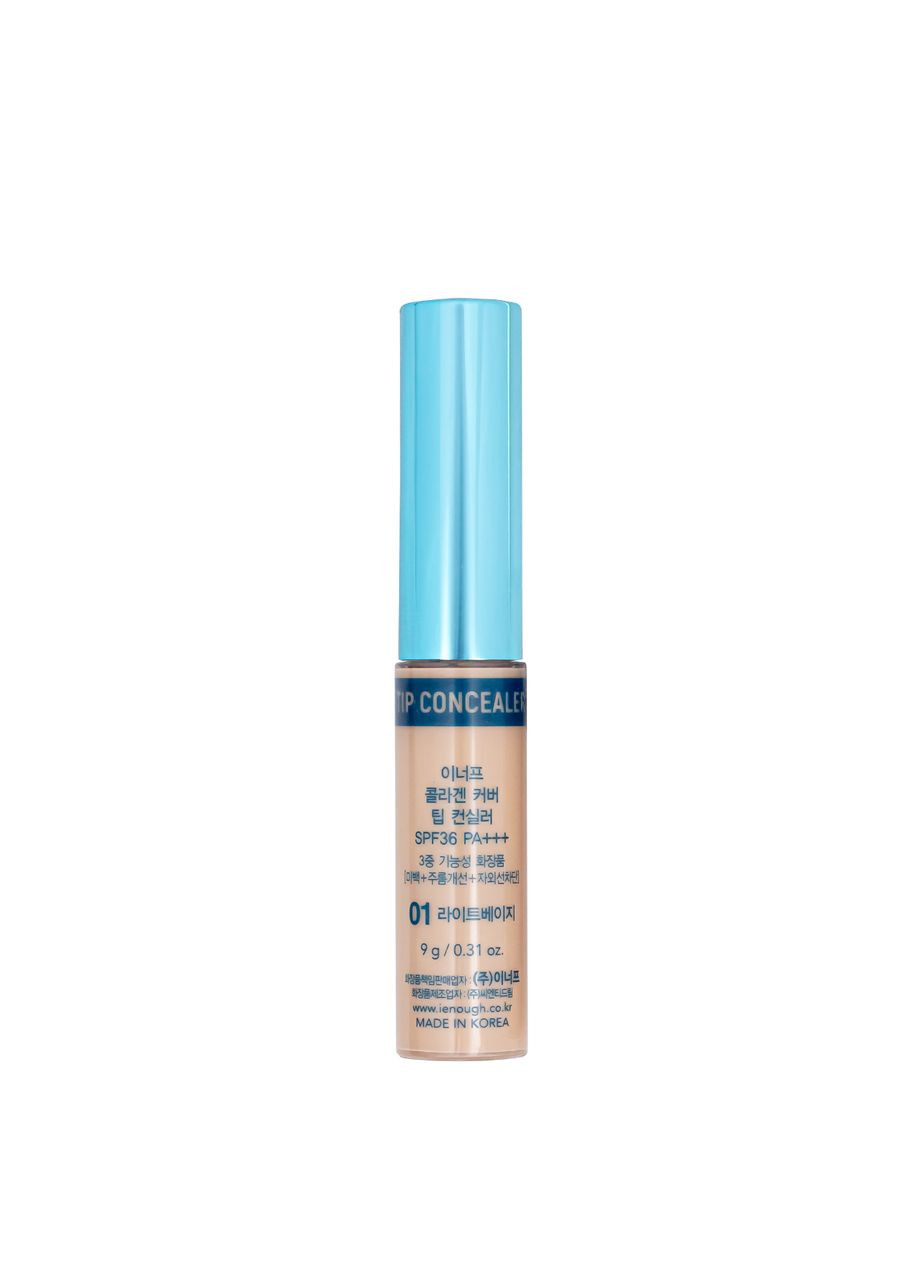 Консиллер для лица Collagen Cover Tip Concealer 9 мл №01 ENOUGH (367989134)
