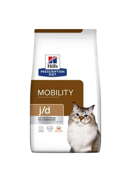 Сухой корм Prescription Diet j/d Joint Care для кошек с курицей 2 кг Hill's (315932259)
