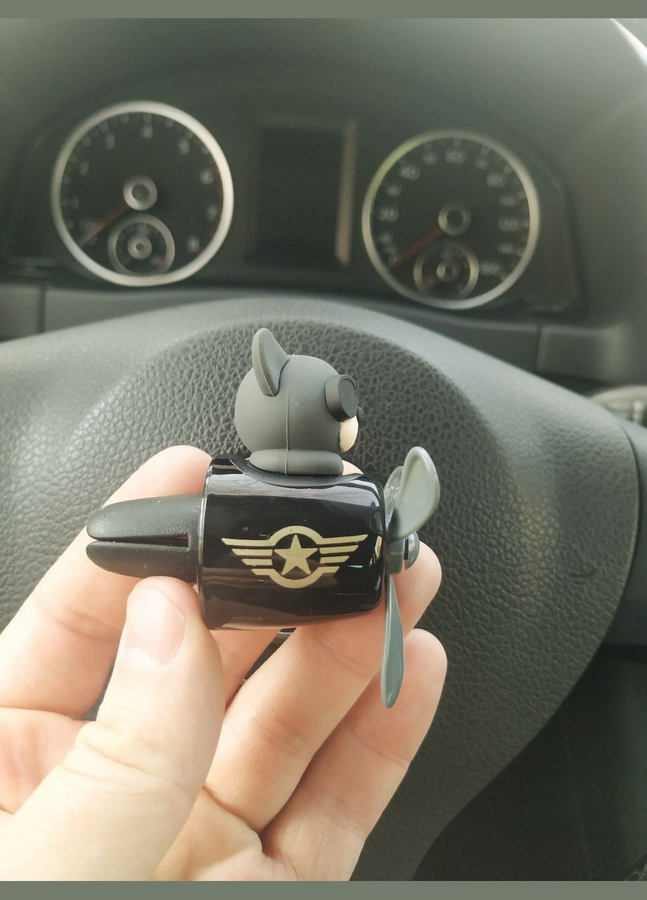 Автомобильный Ароматизатор Котенок Пилот беж многоразовый на пружине Pilot (322463286)