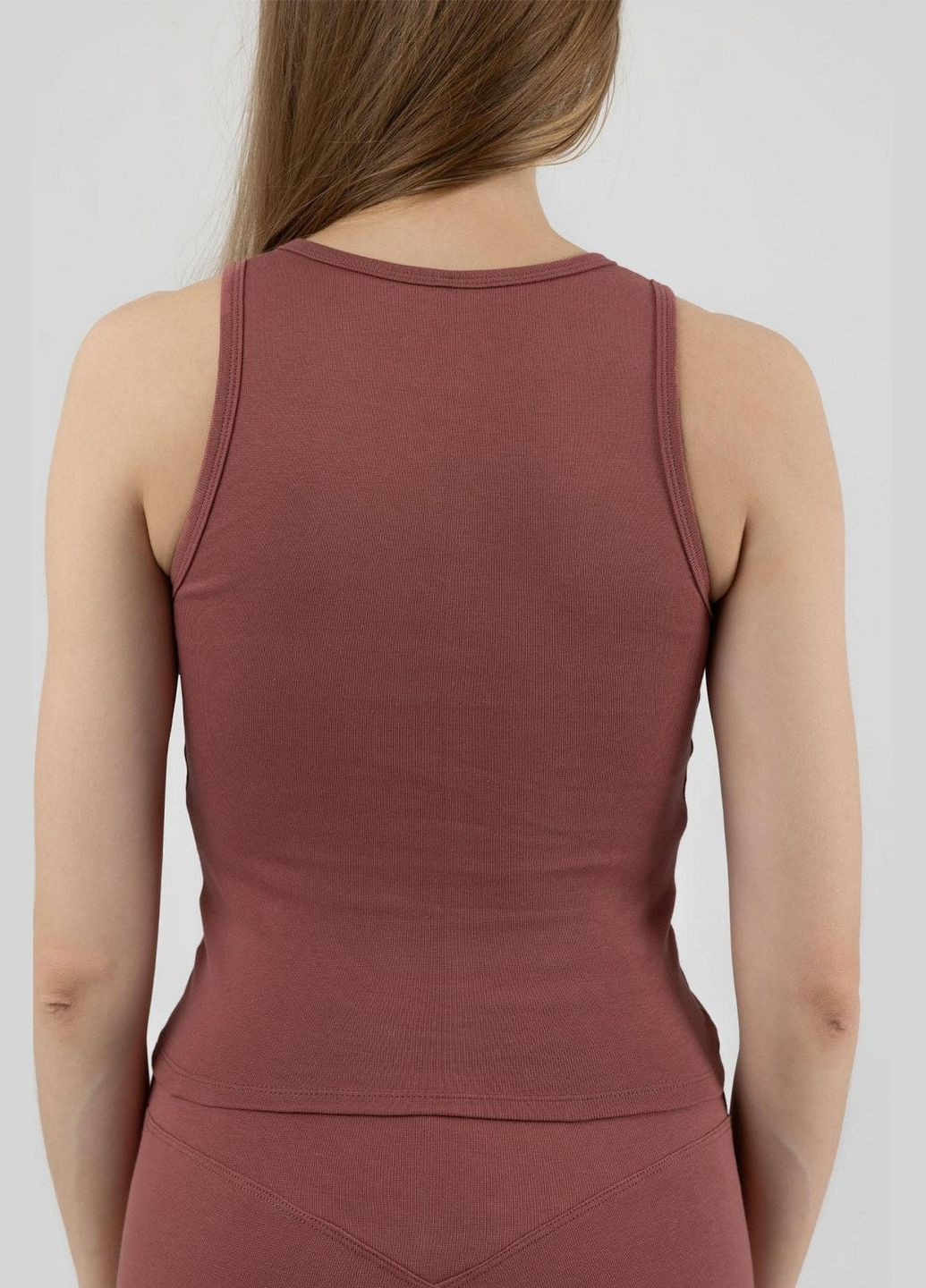 Бавовняний топ Leinle 1268/42013 chocolate (302754000)