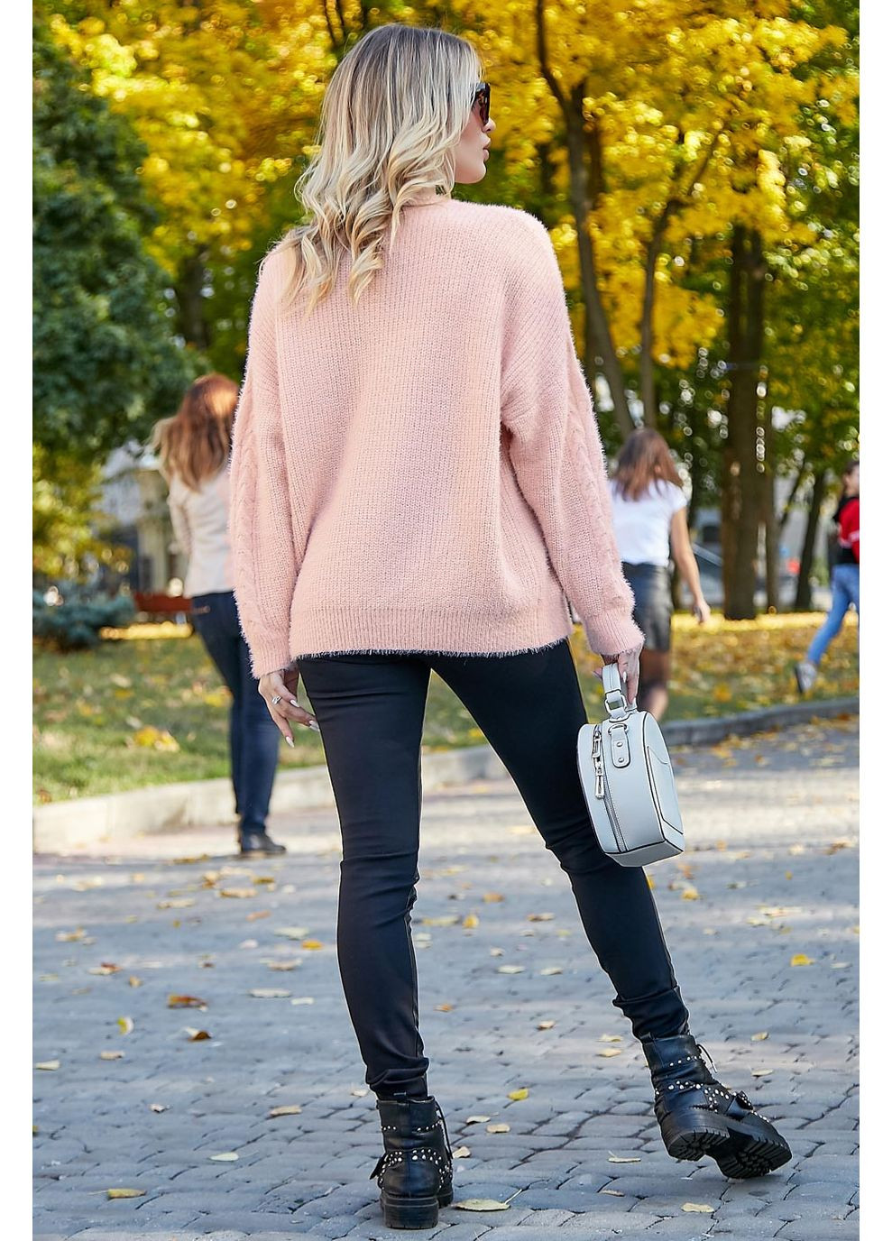 Персиковий демісезонний джемпер 5763.3834 Seventeen