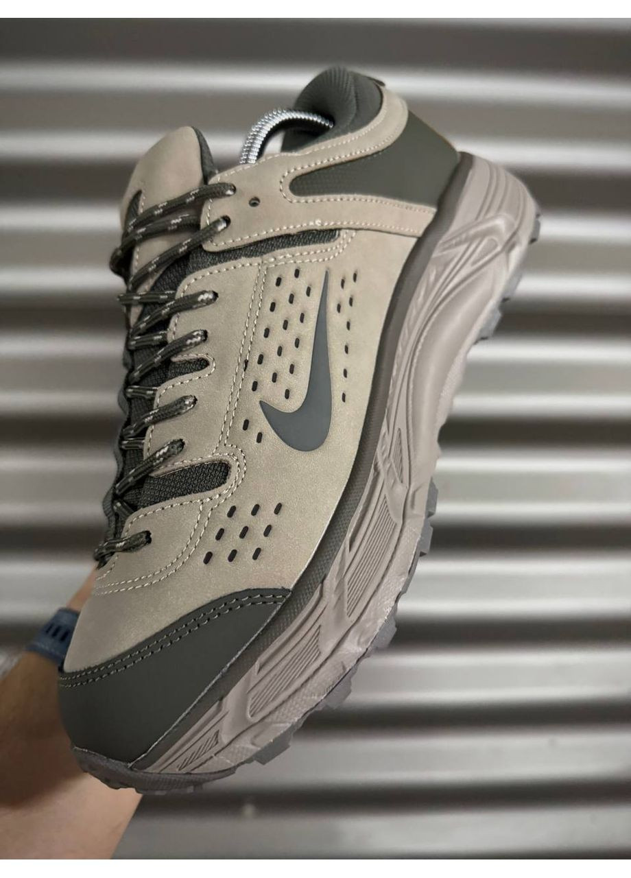 Сірі Осінні чоловічі кросівки No Brand