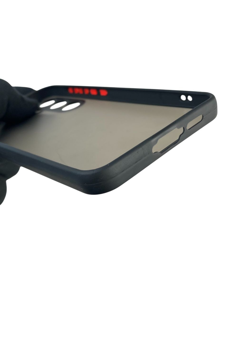 Чохол для телефона Galaxy A55 5G (SM-A556B) з високими бортами із захистом камери на самсунг а55 5г чорний Samsung (366018782)