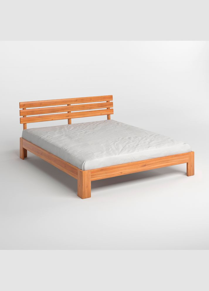 Двоспальне дерев'яне ліжко Новара 140х190 см (MBG-4071) Mebigrand (368282821)