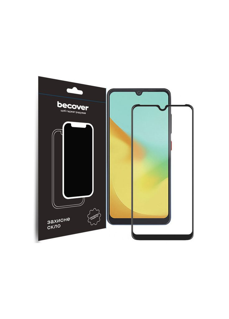 Скло захисне (m353455) BeCover ZTE Blade V50 Design Black (367068180)