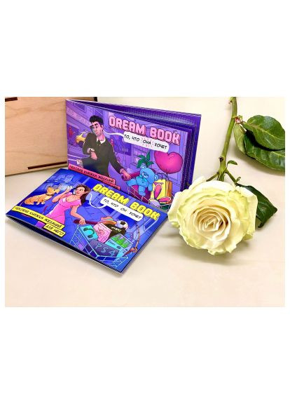 Настольная игра 18+ Bombat game Dream Book Чековая книжка желаний для нее (рус.) (4820172800309) Bombatgame Dream Book Чекова книжка бажань для неї (рос.) (369881099)