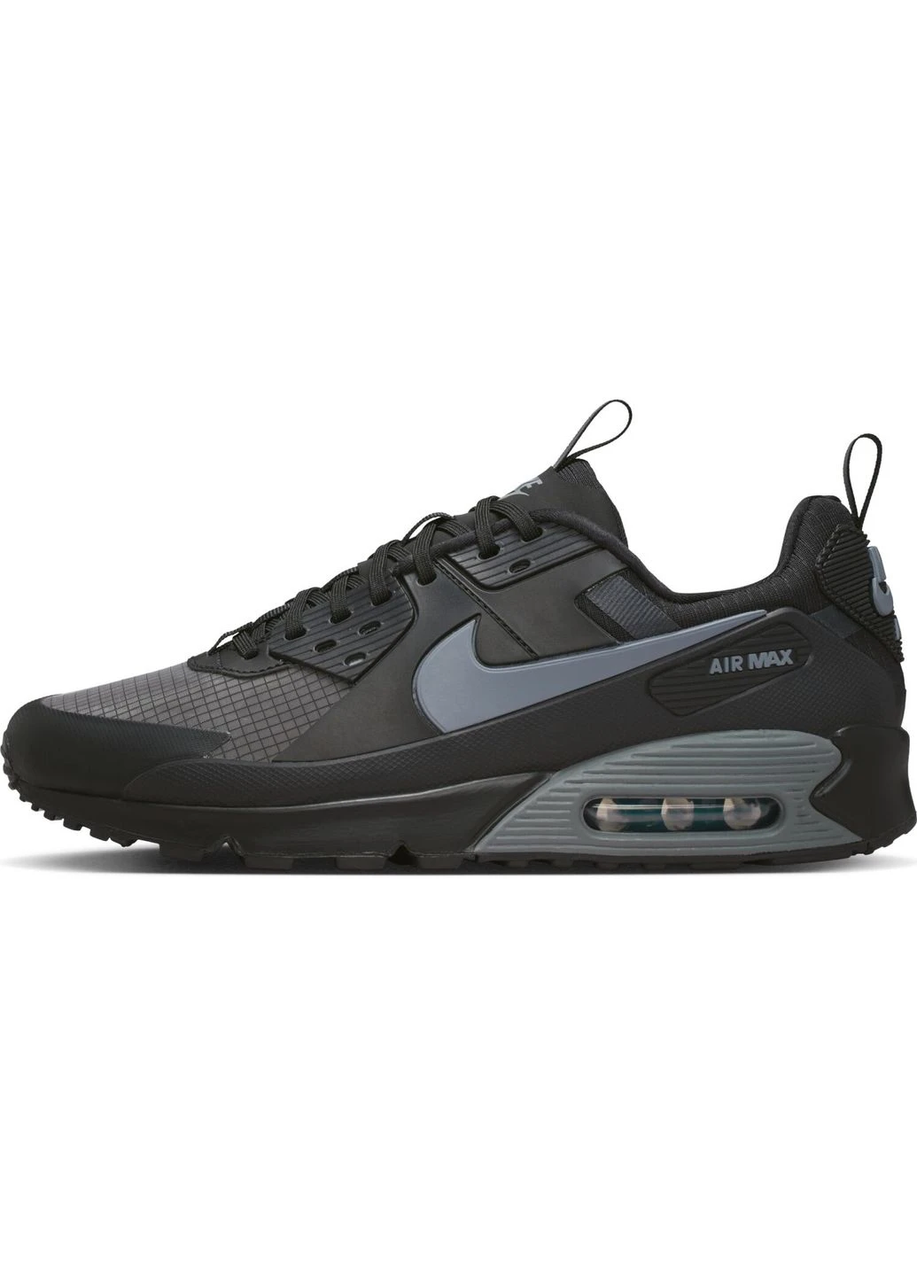 Черные кроссовки черно-серые io1908-003 Nike AIR MAX 90 DRIFT