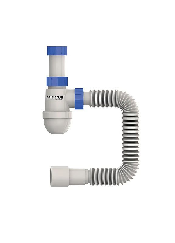 Сифон для умивальника SU-05-A 1 1/2"x40 без випуску 40*40/50 (MI8182) Mixxus (369932656)
