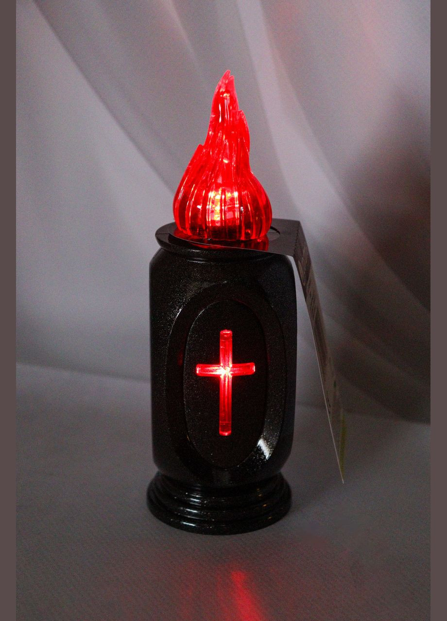 Світлодіодна свічка Графітова 16 см. Cortina (333032131)