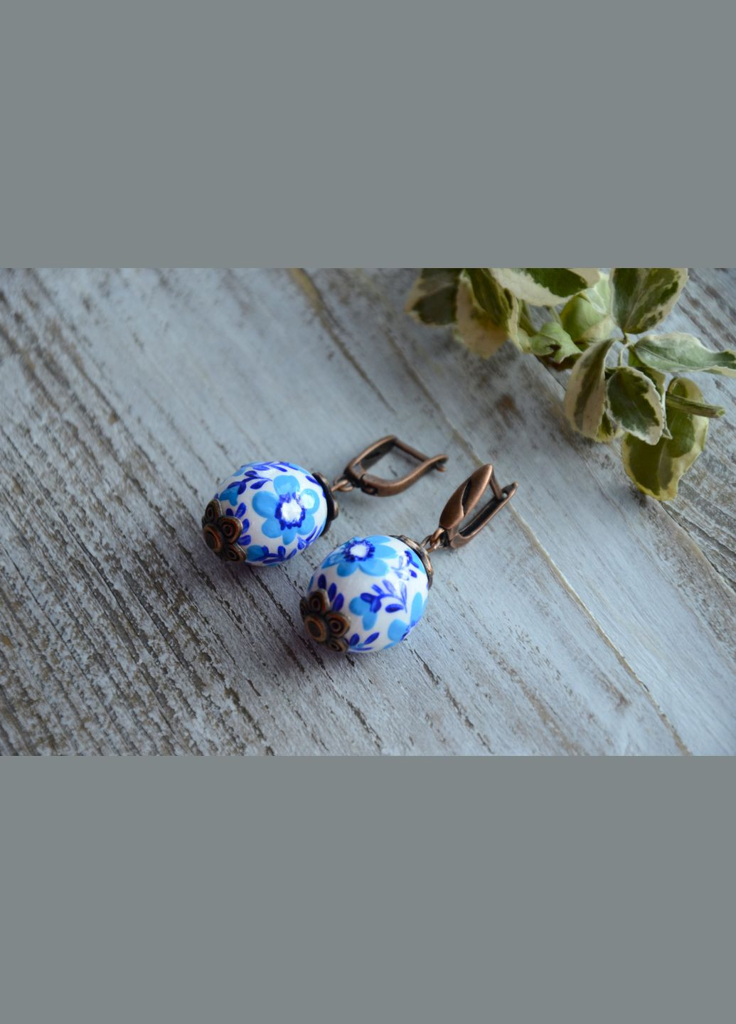 Авторские деревянные серьги Lucy Kozyra (327403613)