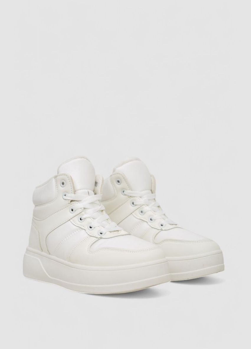 Кросівки жіночі зимові на хутрі, колір чорний, 248RQT12 Stilli білі всесезони (313292777)