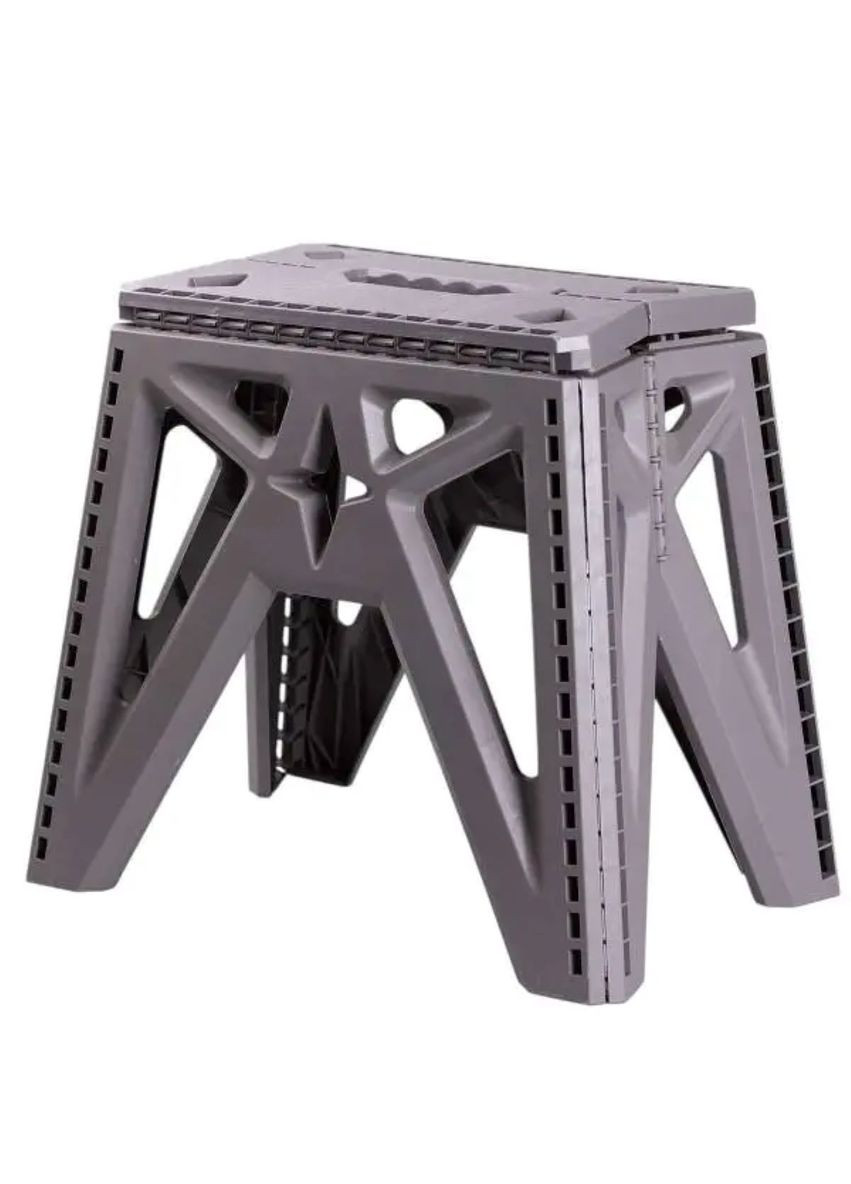 Пластикова складна стілецька туристична похідна розкладний стілець для кемпінгу SJ-0102G LUGI (353505621)