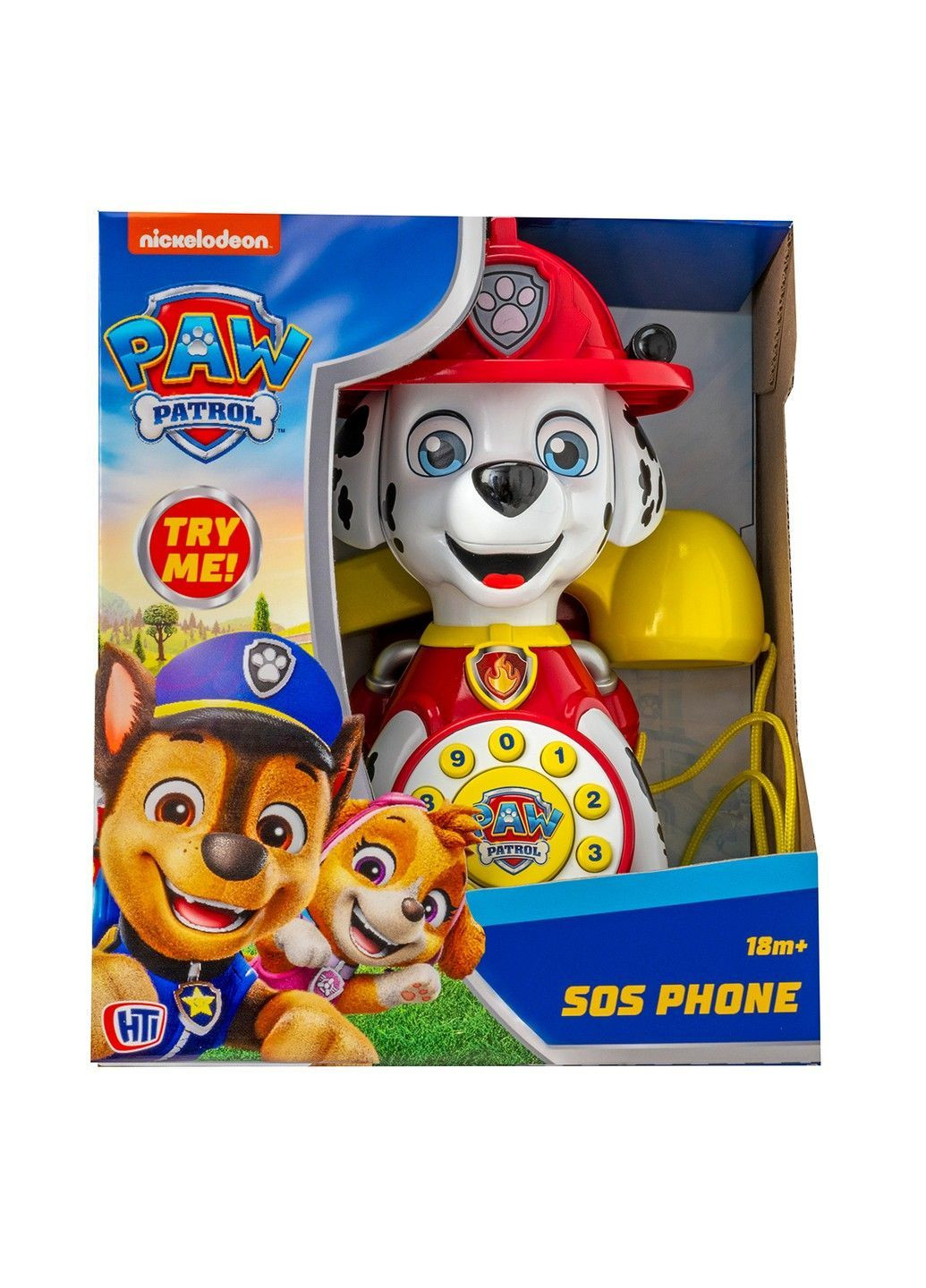 Игрушка-каталка на веревочке - Маршал: Экстренный Вызов Paw Patrol (368834558)