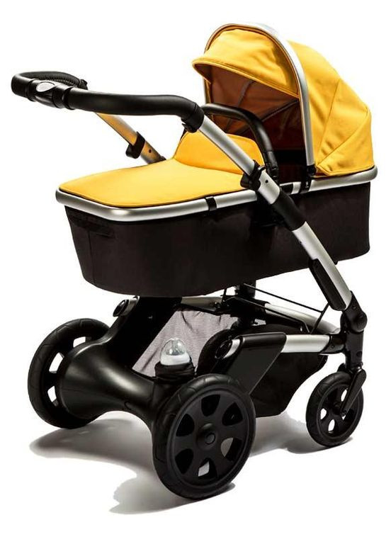 Коляска 2в1 MAYFAIR, Black/Mustard, з жолтим (MF1.N.2P.BMT) Heetee (308019171)