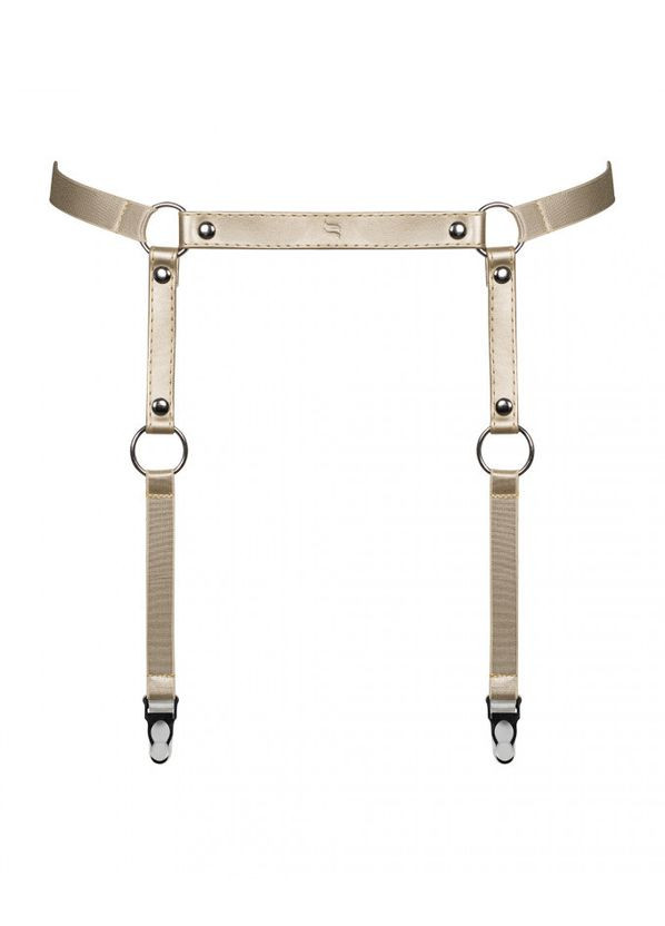 Пояс для панчох A764 S/M/L золотий Obsessive (303891493)