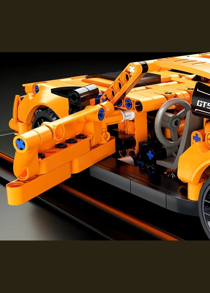 Конструктор машинка Ford Mustang 478 деталей на 25 см (454) No Brand (338625886)