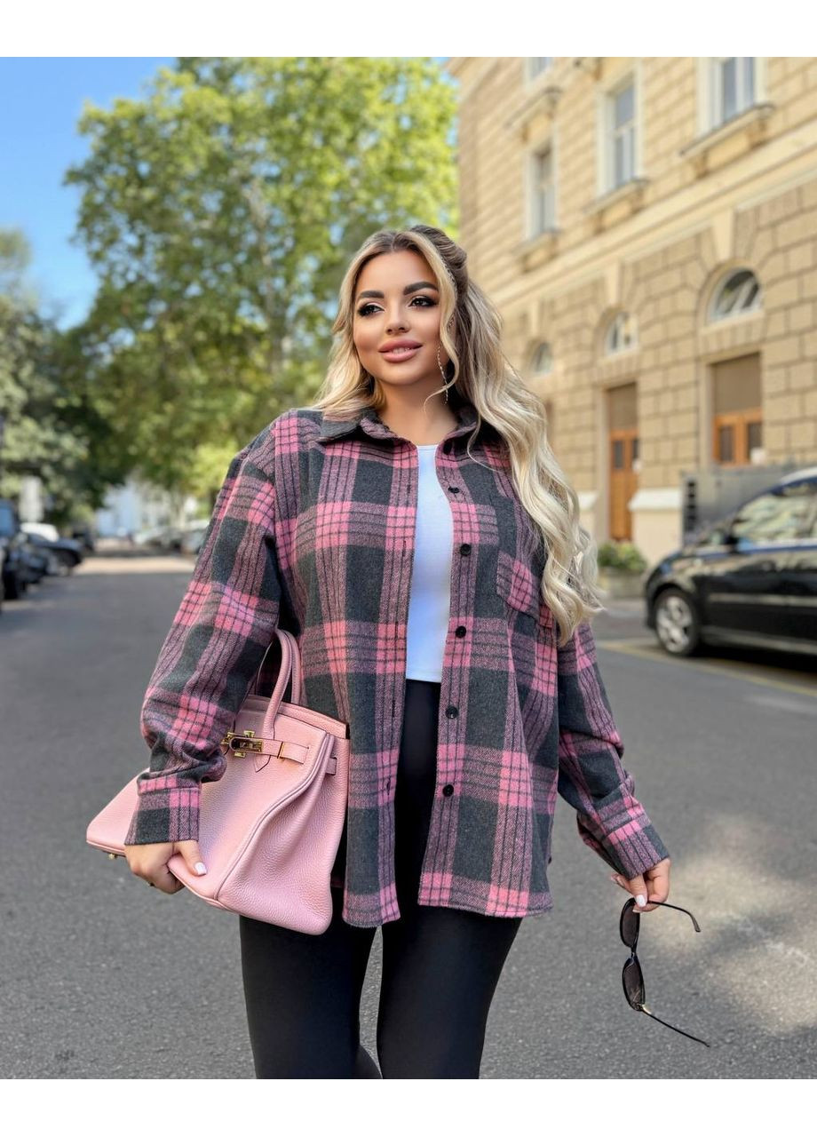 Сорочка у клітинку No Brand (360601189)