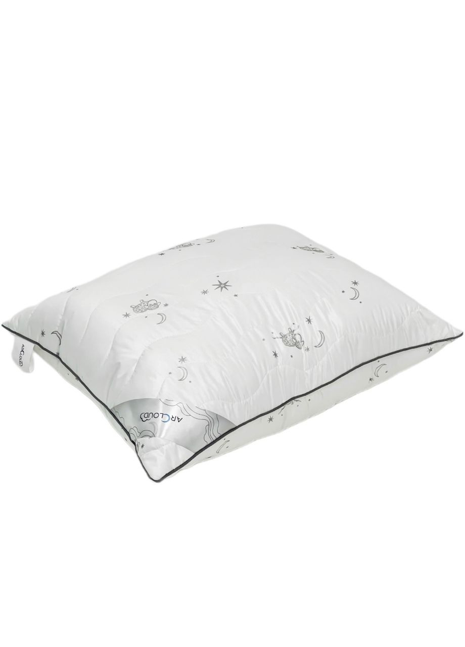 Подушка антиалергенна 70х70 см Merino / Меріно з блискавкою біла ArCloud (370441749)