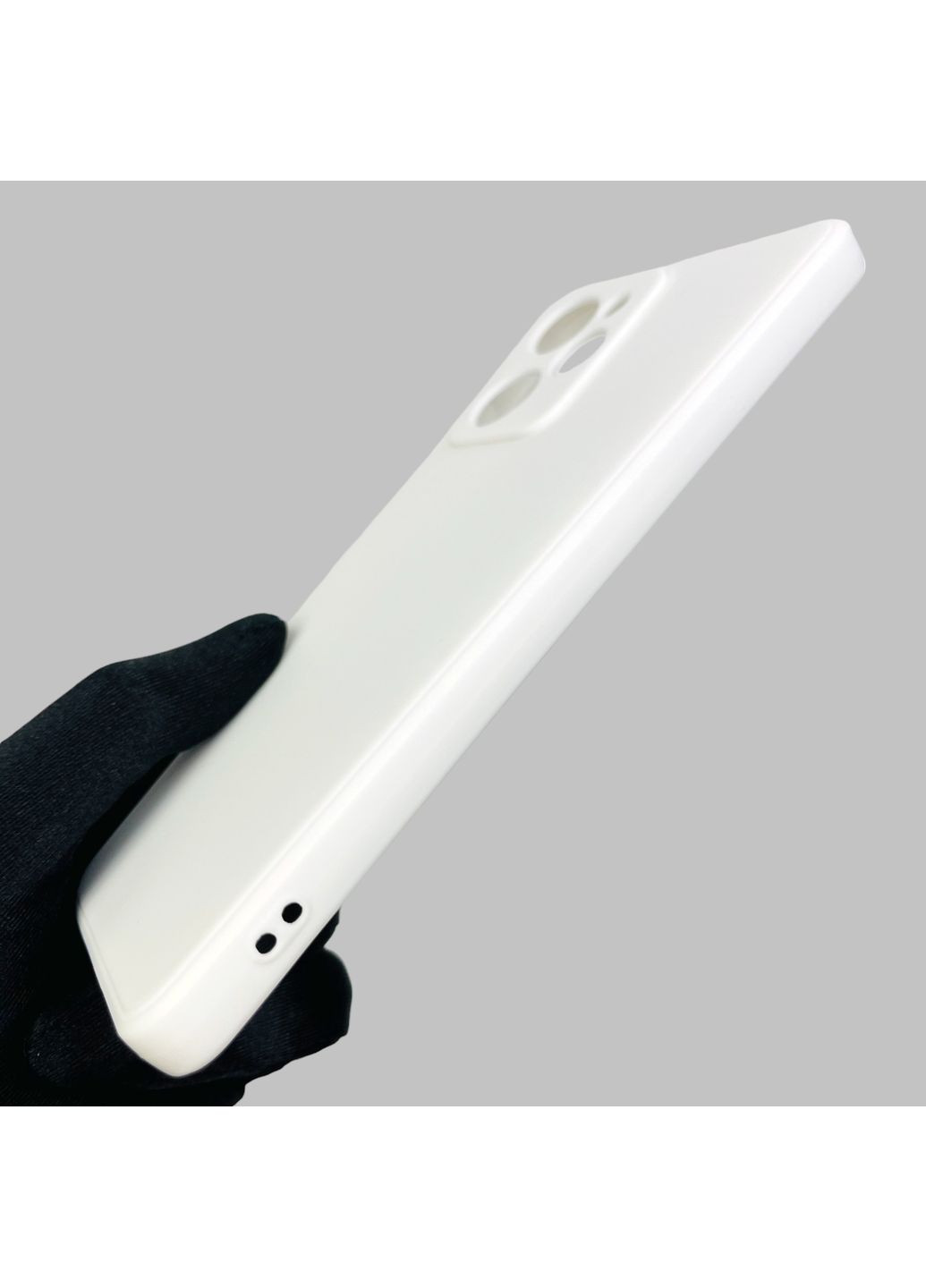 Чехол для Redmi Note 12 Pro 5G с квадратными гранями защитой камеры на сяоми редми нот 12 про 5г белый Xiaomi (366020457)