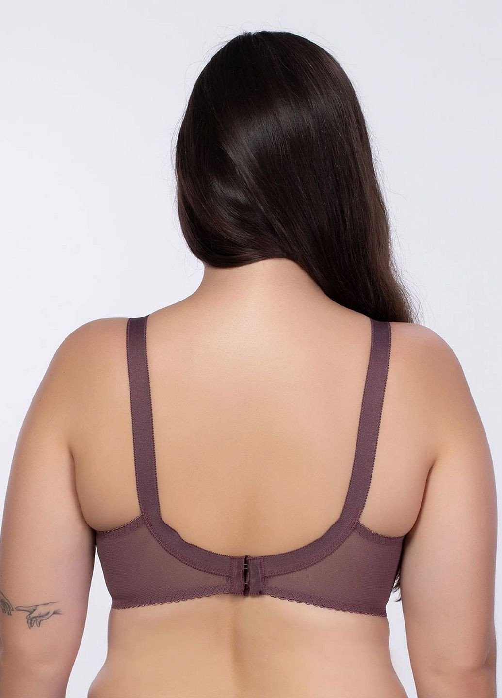 Кофейный бюстгальтер Elita без косточек