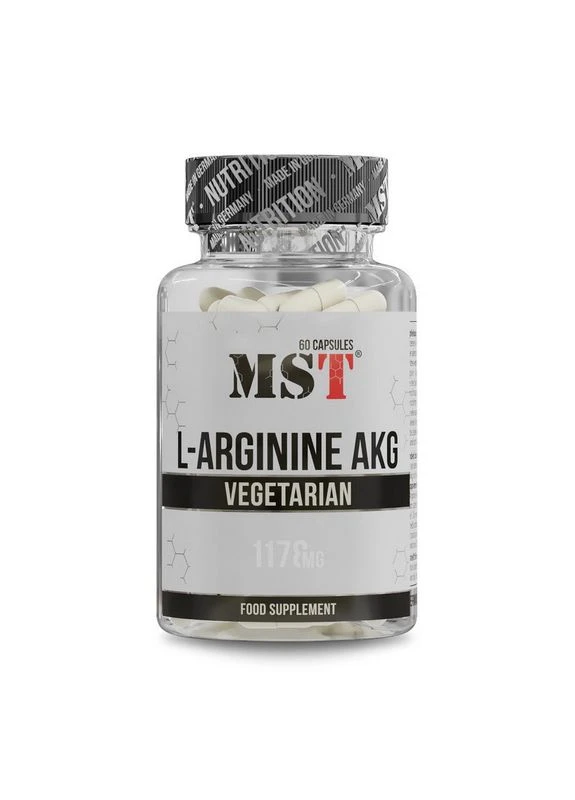 L-Arginine AKG 1178 мг (60 капсул) MST (395935116)