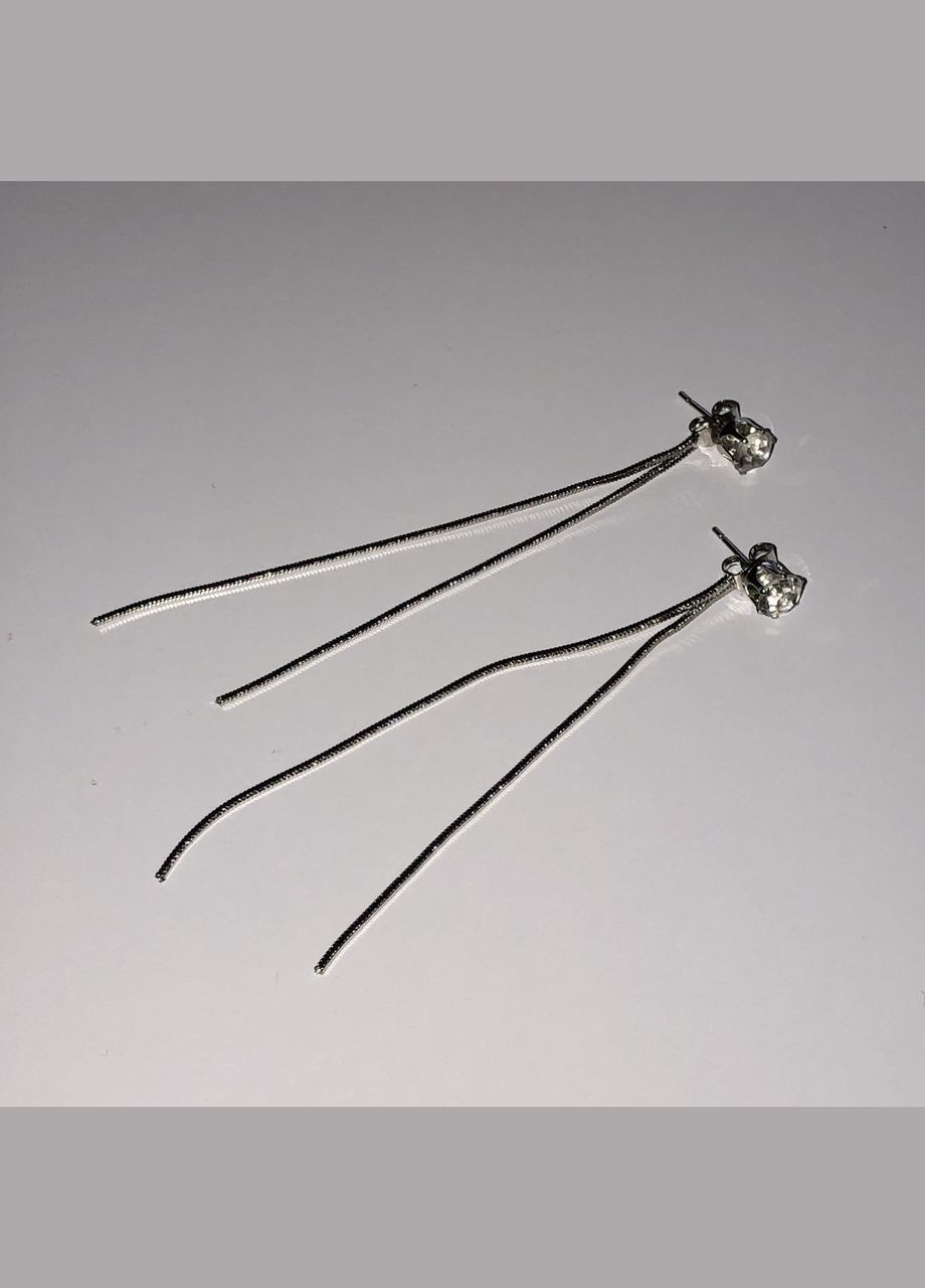 Довгі сережки цвяшки(12-87) No Brand (314931247)