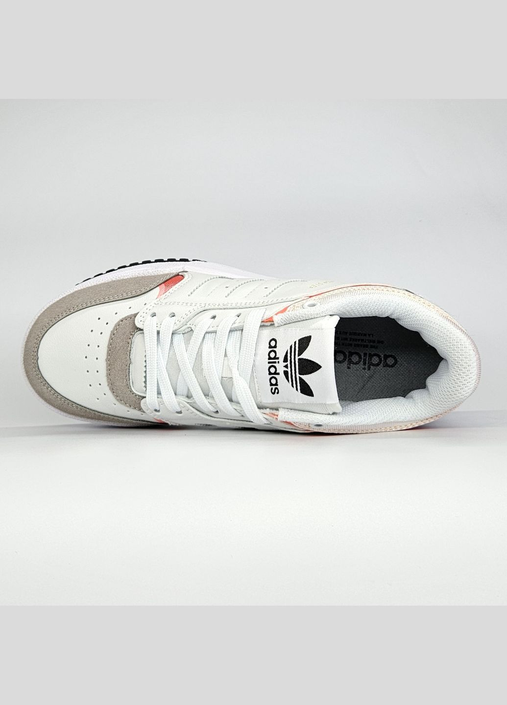 Кроссовки женские и мужские Adidas Drop Step low white | Адидас Дроп Степ белые No Brand белые демисезоны (307397805)