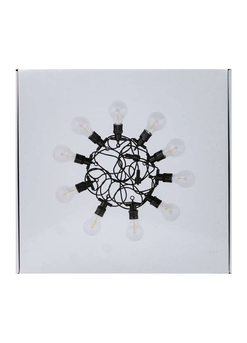 Гирлянда уличная в стиле ретро светодиодная мультиколор S14 на 10 LED ламп длиной 5 метров Jooki (362672738)