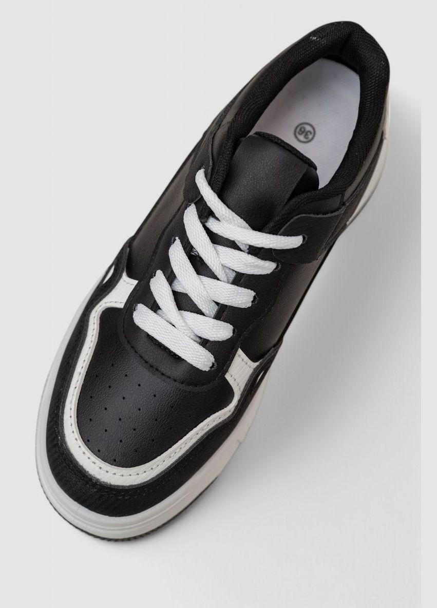 Кросівки жіночі демісезонні, колір чорний, Fashion чорні (318445760)