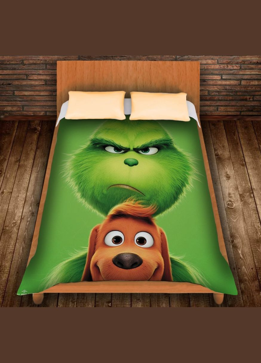 Плед с 3D принтом - Гринч и Макс Перша Креативна мануфактура PERFECTUS Плед (301869258)