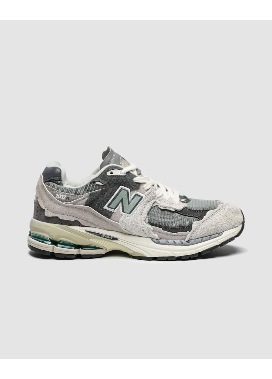Цветные кроссовки new balance pack rain cloud grey No Brand 2002R Protection