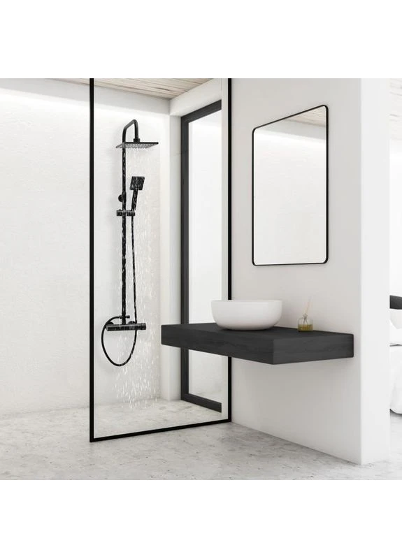 Душевой гарнитур FLOVA 20 BLACK * Yoka (392910367)
