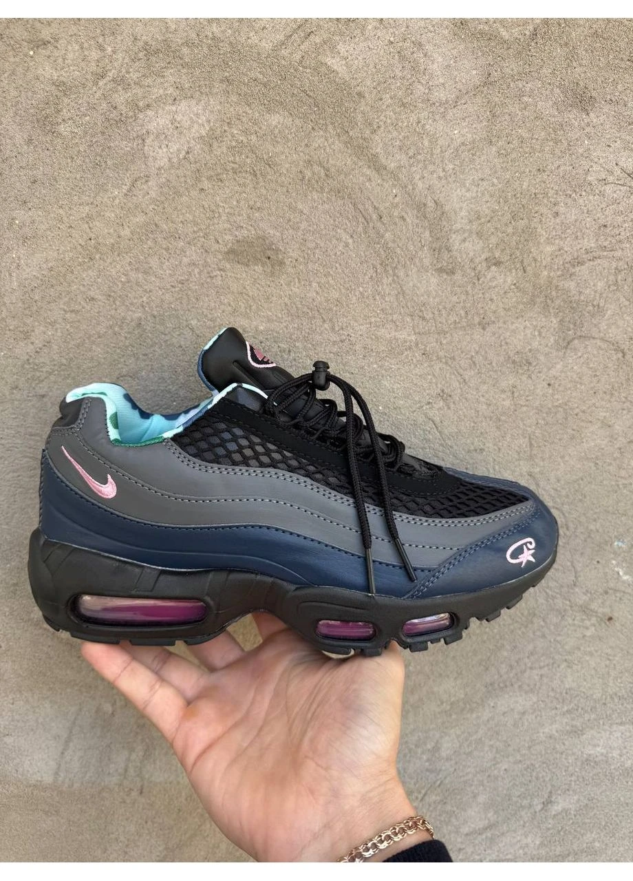 Розовые летние кроссовки nike air max 95 sp cortez pink найк аир макс 95 No Brand
