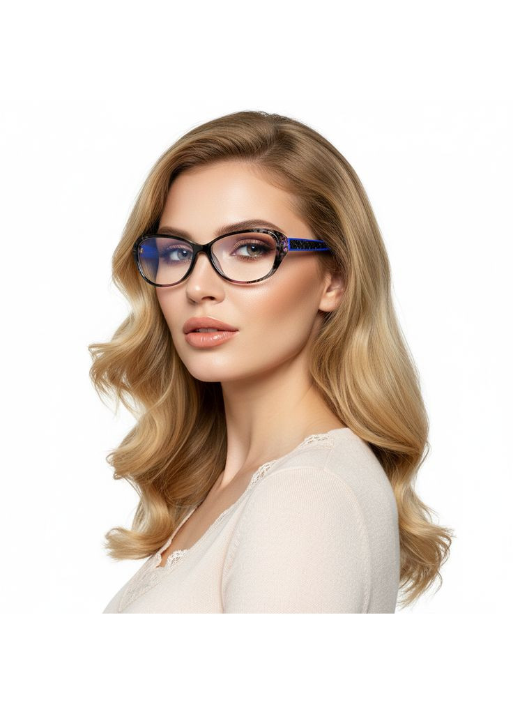 Женские очки с пластиковой оправой – стиль и комфорт каждый день. Код 902 С2 +1.25 No Brand (365832724)