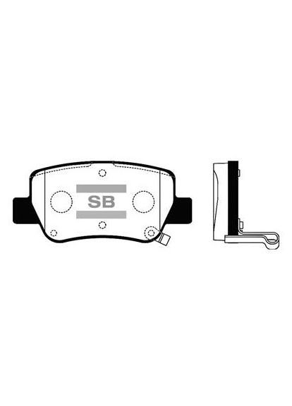 Колодки тормозные дисковые TOYOTA AVENSIS ЛИФТБЕК (_T27_) 1.8 2008.11-2018.10 (HQ SP1578) HI-Q (362606936)