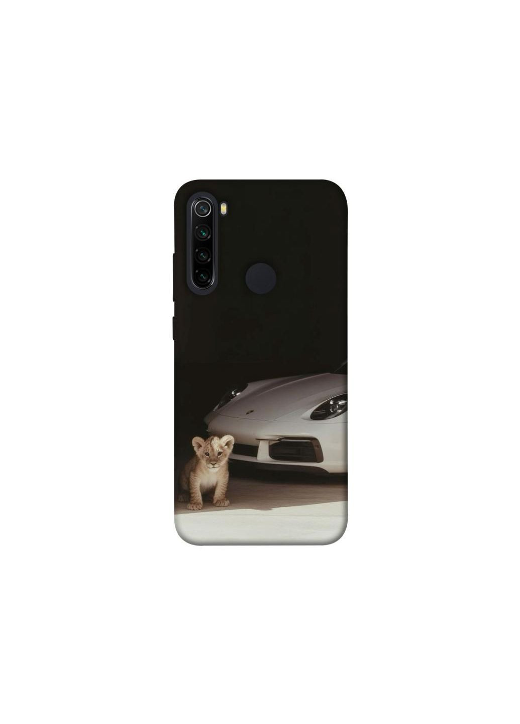 Чохол на Xiaomi Redmi Note 8 Porsche white Frontalka (353842996)
