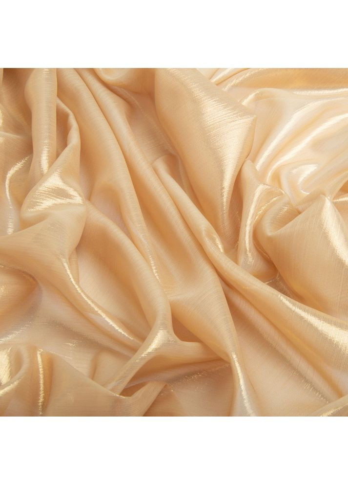 Тканина шифон стрейч із напиленням Cold 55 г/м2 150 см для суконь, блуз, декору й аксесуарів пісок IDEIA (357226939)