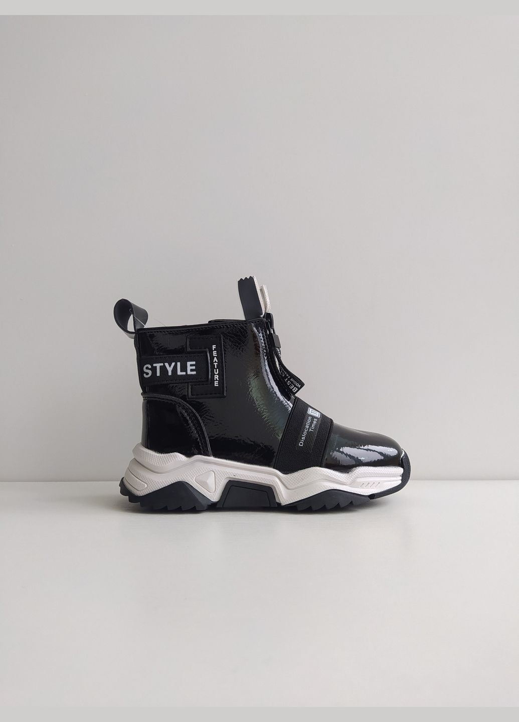 Черные демисезонные ботинки 28 г 17 см черный артикул д206 Jong Golf